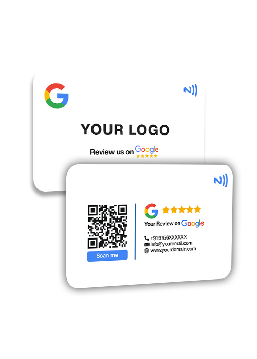 Personalized Google Review card