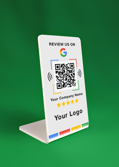 Google Review NFC Enabled Standee